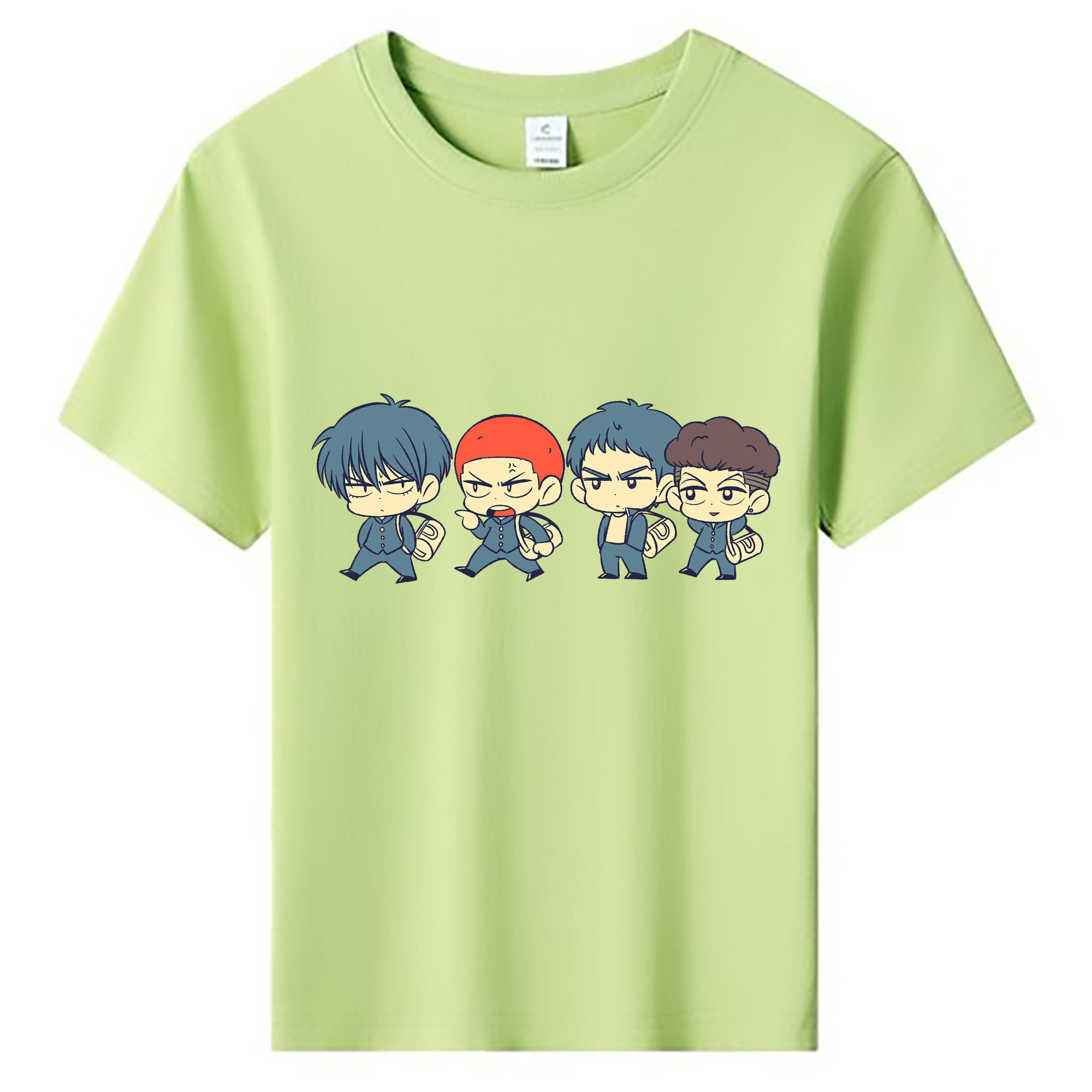 （画像用） SLAM DUNK／スラムダンク 綿100％キッズTシャツ（フロントプリント）